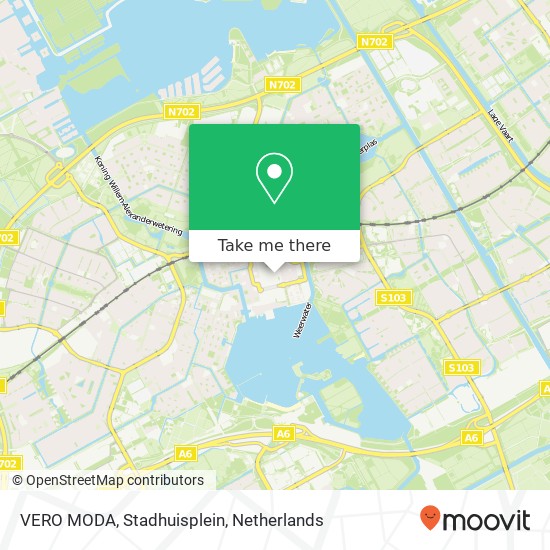 VERO MODA, Stadhuisplein map