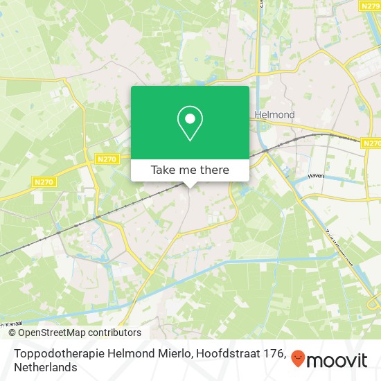 Toppodotherapie Helmond Mierlo, Hoofdstraat 176 Karte