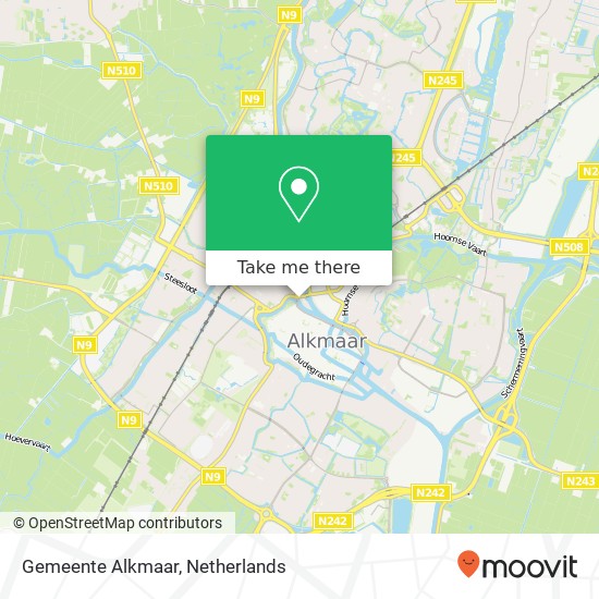 Gemeente Alkmaar map