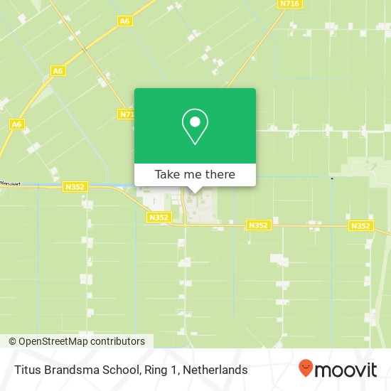 Titus Brandsma School, Ring 1 map