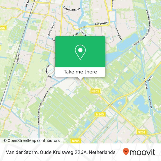 Van der Storm, Oude Kruisweg 226A map