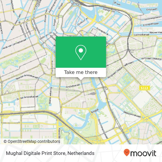 Mughal Digitale Print Store map