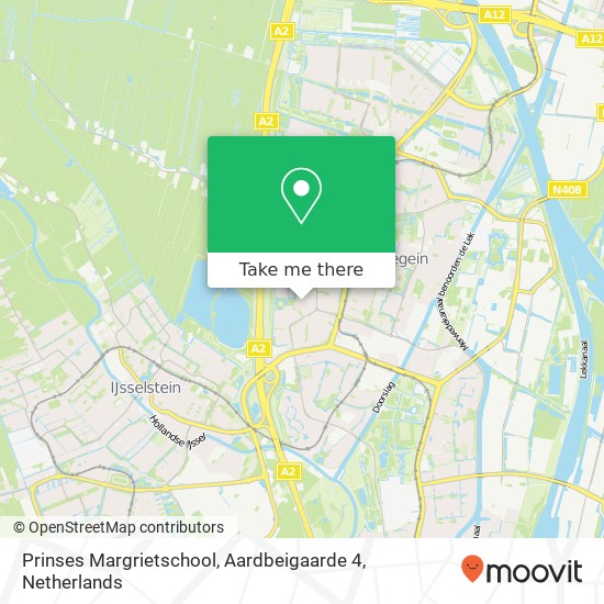 Prinses Margrietschool, Aardbeigaarde 4 map
