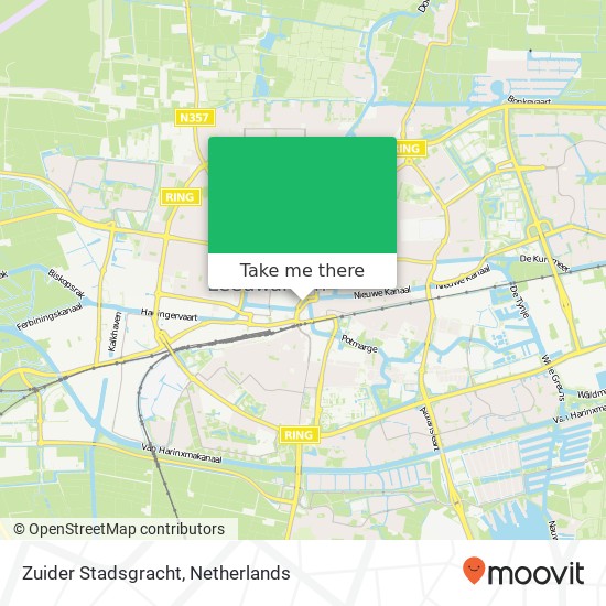 Zuider Stadsgracht map