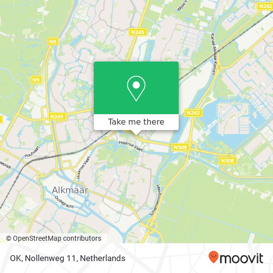 OK, Nollenweg 11 Karte