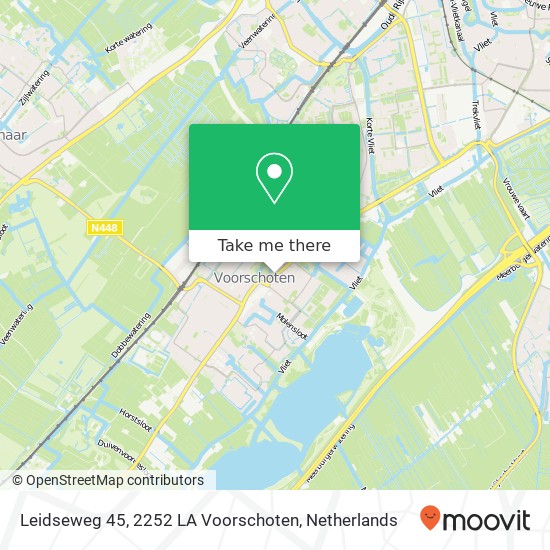 Leidseweg 45, 2252 LA Voorschoten map