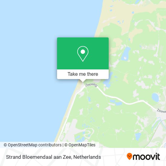 Strand Bloemendaal aan Zee map