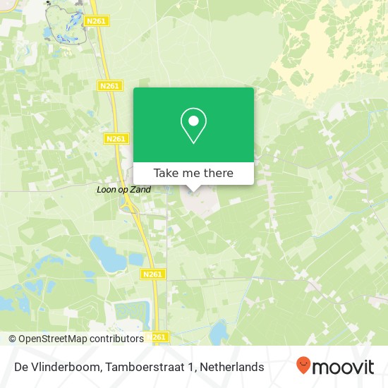 De Vlinderboom, Tamboerstraat 1 map