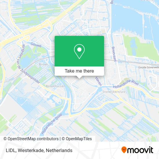 LIDL, Westerkade map