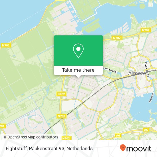 Fightstuff, Paukenstraat 93 map