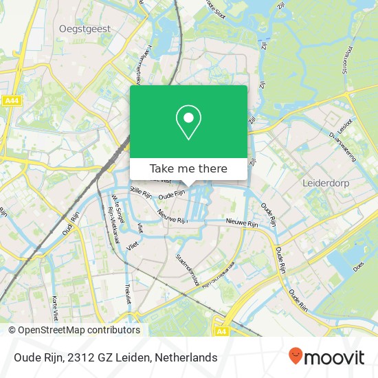 Oude Rijn, 2312 GZ Leiden map