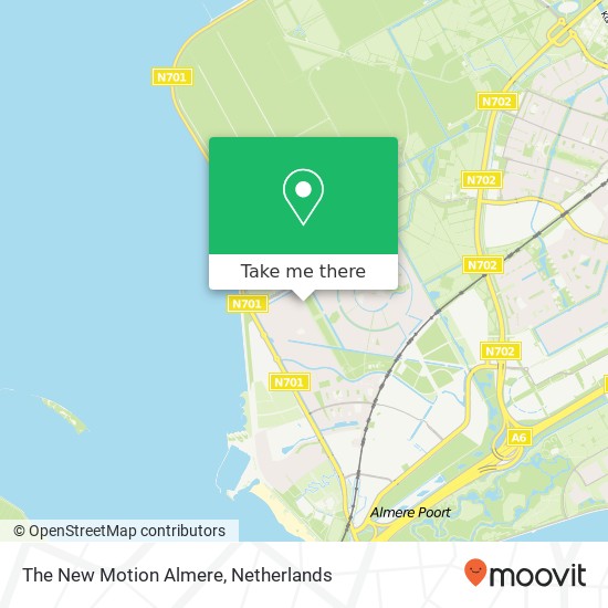 The New Motion Almere Karte