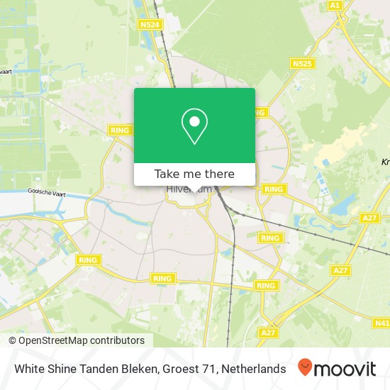 White Shine Tanden Bleken, Groest 71 map