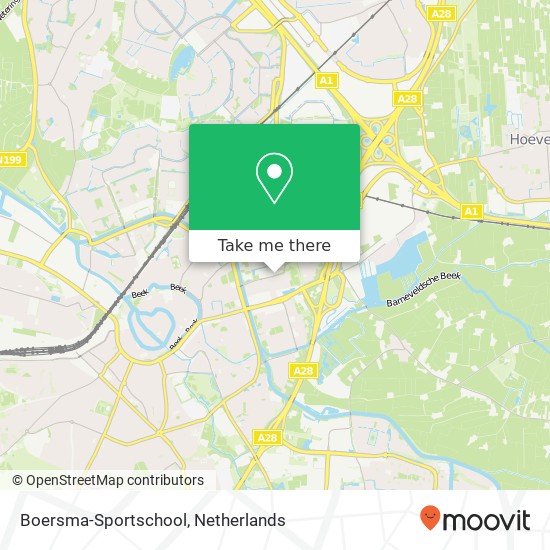 Boersma-Sportschool, Lageweg 14 map