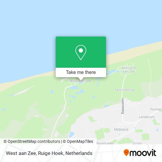 West aan Zee, Ruige Hoek map
