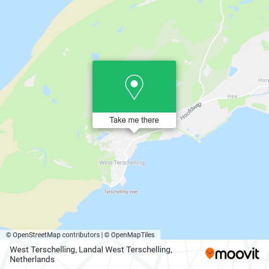 West Terschelling, Landal West Terschelling map