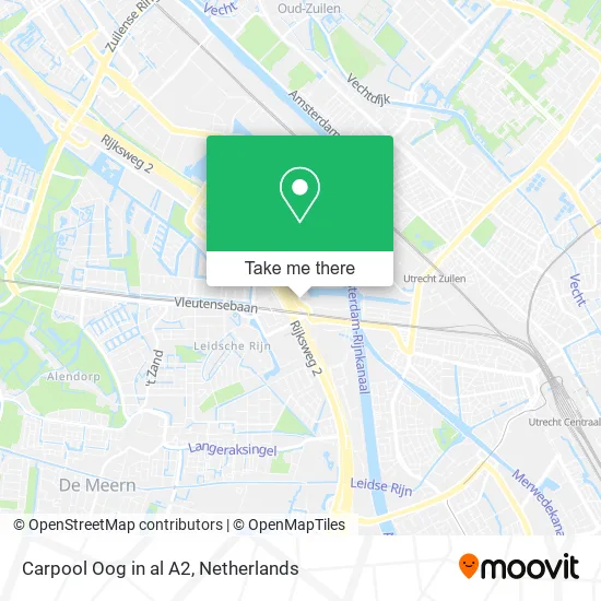 Carpool Oog in al A2 map
