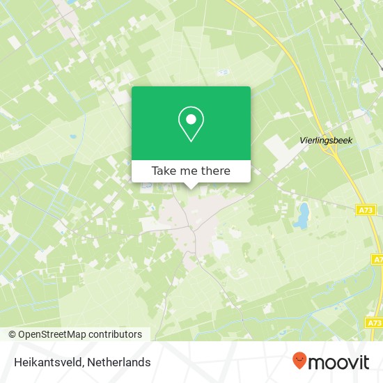 Heikantsveld map