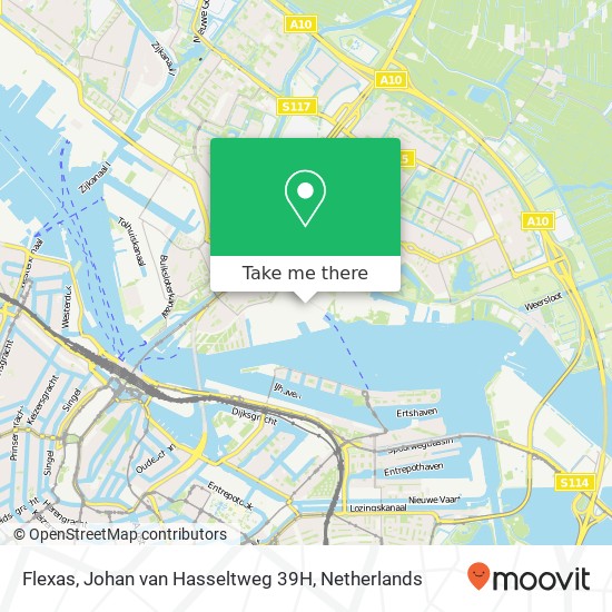 Flexas, Johan van Hasseltweg 39H map