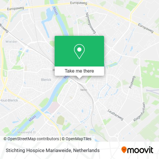 Stichting Hospice Mariaweide map