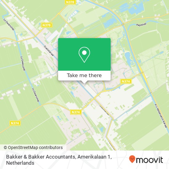 Bakker & Bakker Accountants, Amerikalaan 1 map