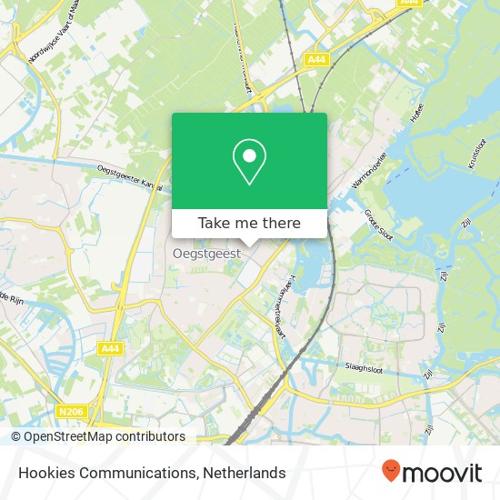 Hookies Communications map