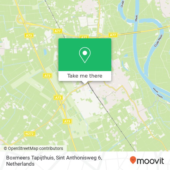 Boxmeers Tapijthuis, Sint Anthonisweg 6 map