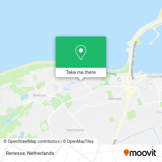 Renesse map