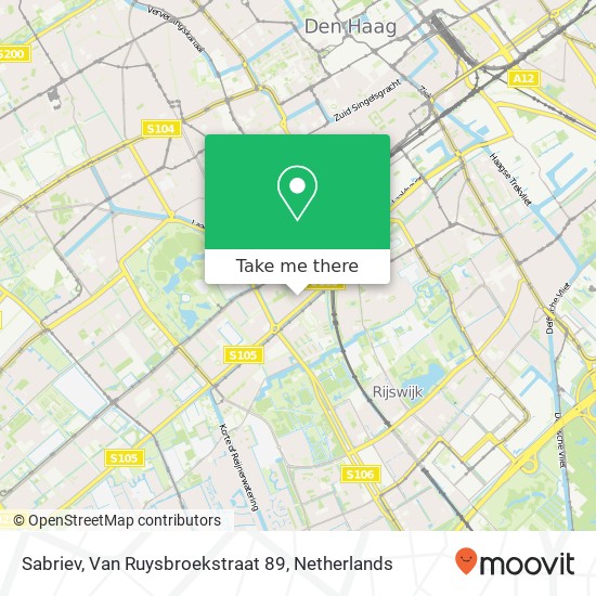 Sabriev, Van Ruysbroekstraat 89 map