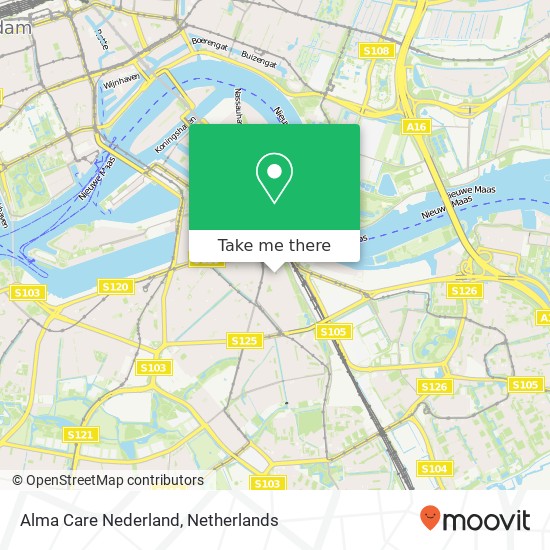 Alma Care Nederland, Blokweg 37 map