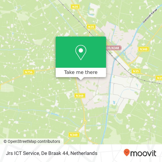 Jrs ICT Service, De Braak 44 map