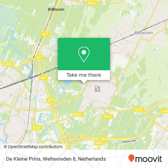 De Kleine Prins, Weltevreden 8 map