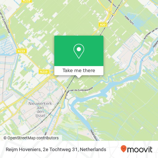Reijm Hoveniers, 2e Tochtweg 31 map