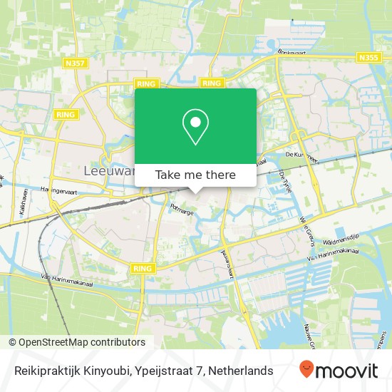 Reikipraktijk Kinyoubi, Ypeijstraat 7 map