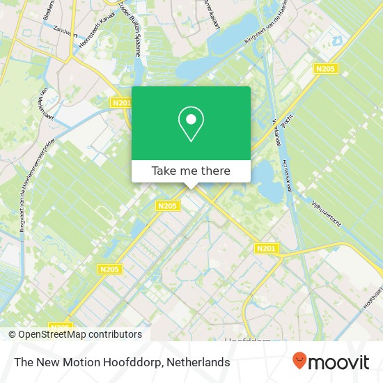 The New Motion Hoofddorp map