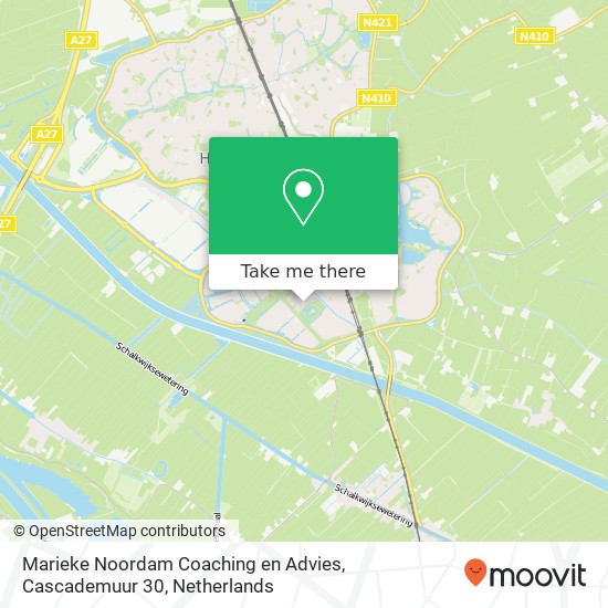 Marieke Noordam Coaching en Advies, Cascademuur 30 map