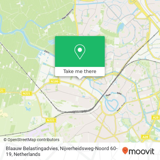 Blaauw Belastingadvies, Nijverheidsweg-Noord 60-19 map