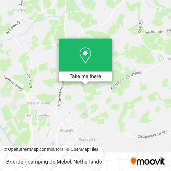 Boerderijcamping de Mebel map