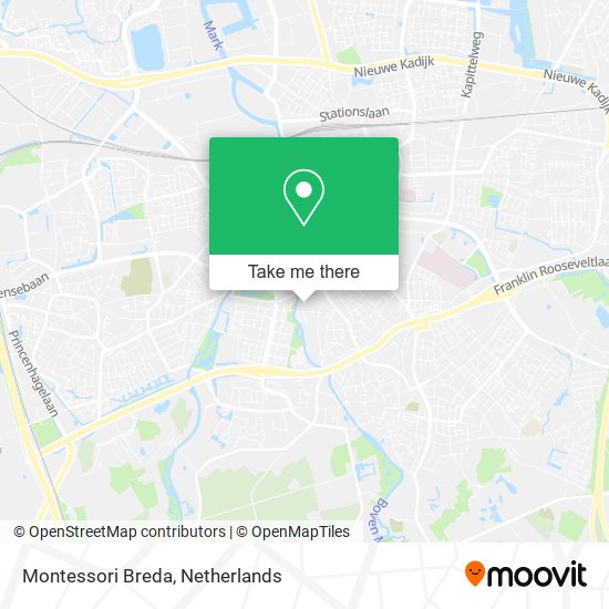 Montessori Breda map