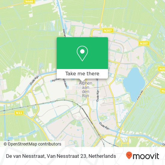 De van Nesstraat, Van Nesstraat 23 map