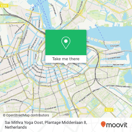 Sai Mithra Yoga Oost, Plantage Middenlaan 8 map