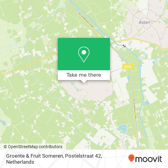 Groente & Fruit Someren, Postelstraat 42 map