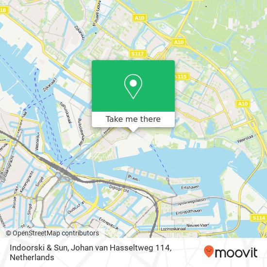 Indoorski & Sun, Johan van Hasseltweg 114 map