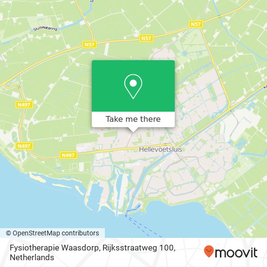 Fysiotherapie Waasdorp, Rijksstraatweg 100 Karte