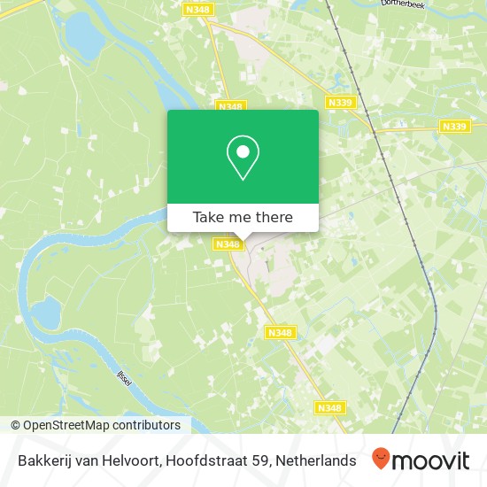 Bakkerij van Helvoort, Hoofdstraat 59 Karte