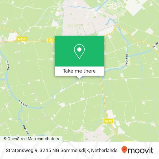 Stratensweg 9, 3245 NG Sommelsdijk Karte