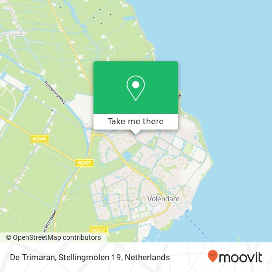 De Trimaran, Stellingmolen 19 map