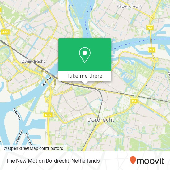 The New Motion Dordrecht map