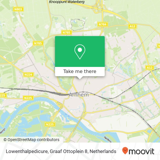 Lowenthalpedicure, Graaf Ottoplein 8 map