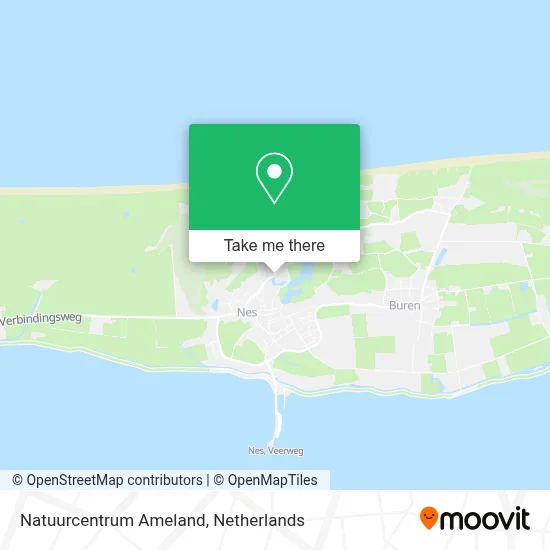 Natuurcentrum Ameland map